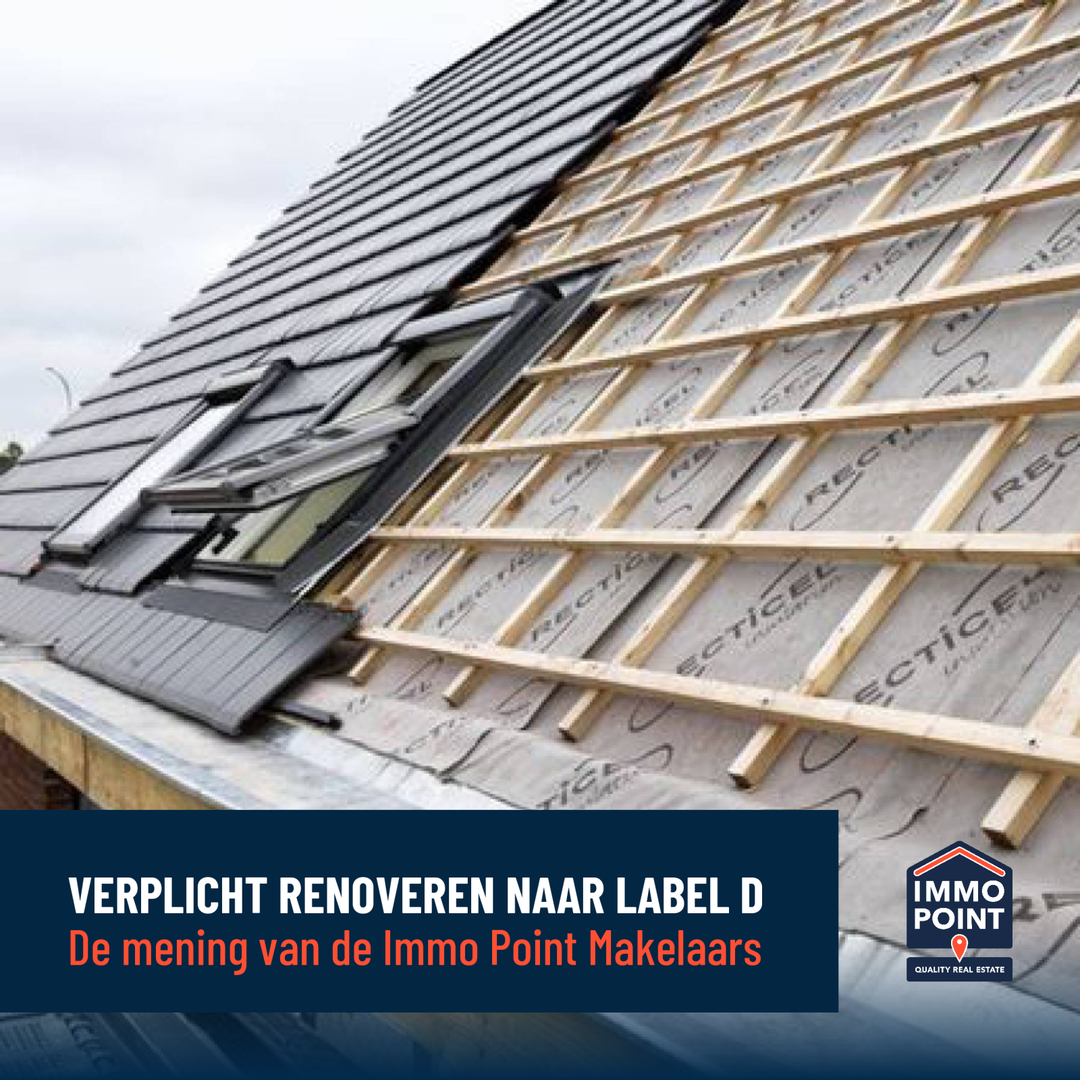 Verplicht renoveren naar energielabel D vanaf 2023